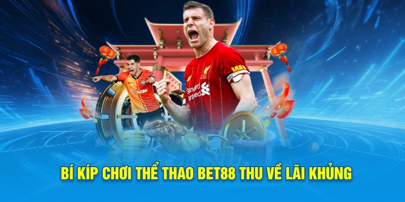 Bí kíp chơi thể thao BET88 thu về lãi khủng