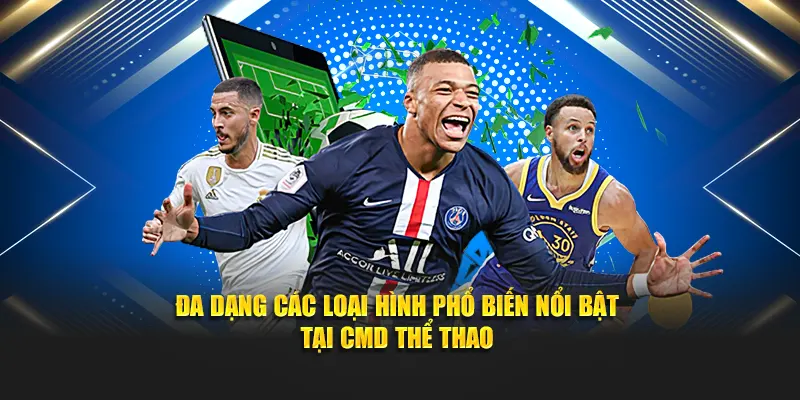 Đa dạng các loại hình phổ biến nổi bật tại CMD thể thao
