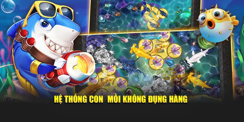 Hệ thống con mồi không đụng hàng