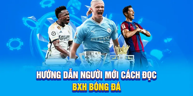 Hướng dẫn người mới cách đọc BXH bóng đá